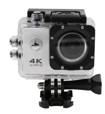 Camera Sport 4K HD ARGINTIE Carcasa rezistenta la Apa